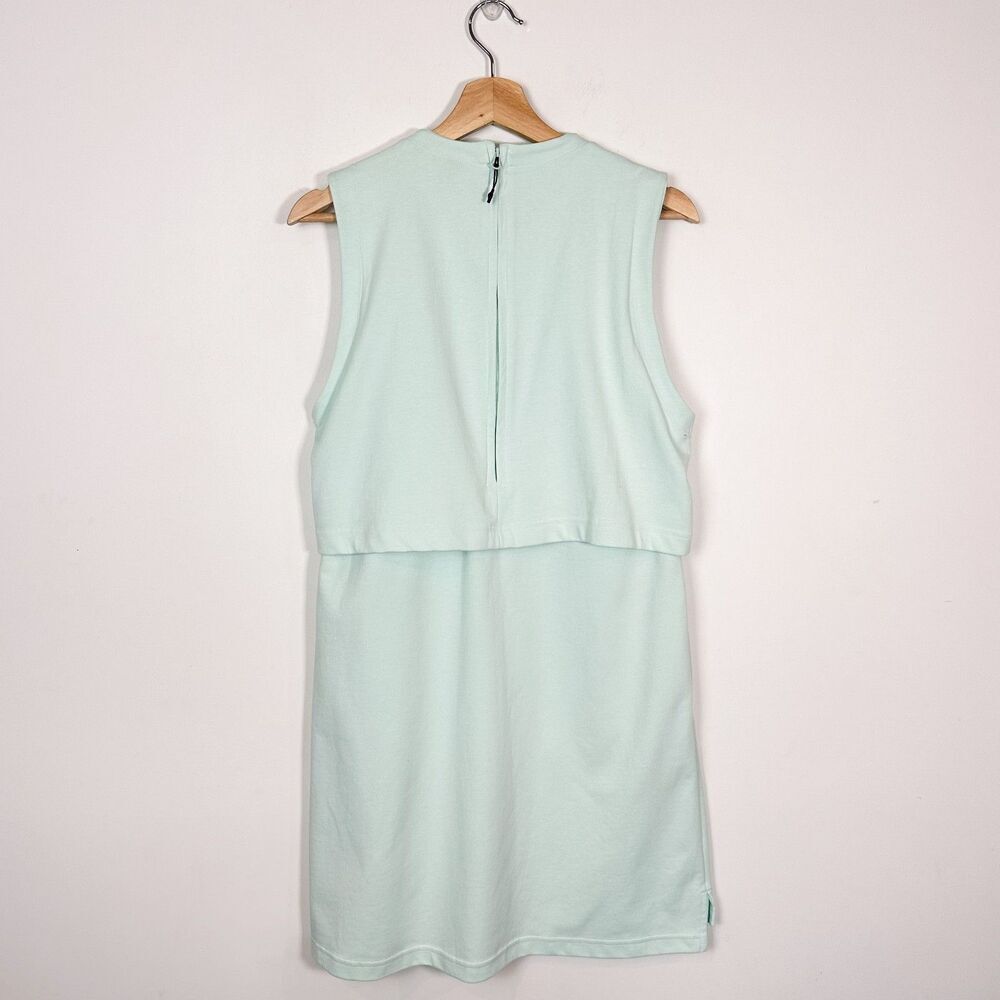 Adidas Game and Go Womens Mint Green Layered Sleeveless Athletic Dress Sz M - Picture 7 of 14